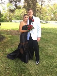 Beautiful Prom arrangement 2017-05-08
