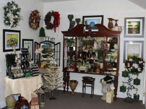 corner of store filled with items to sell