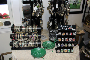 bracelets and rings